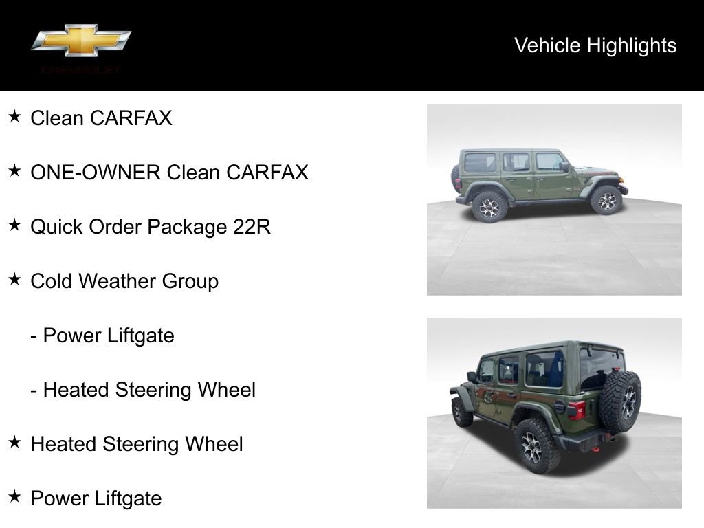 Used 2021 Jeep Wrangler Unlimited Rubicon w/ Uconnect 4C Nav & Sound Group image 15