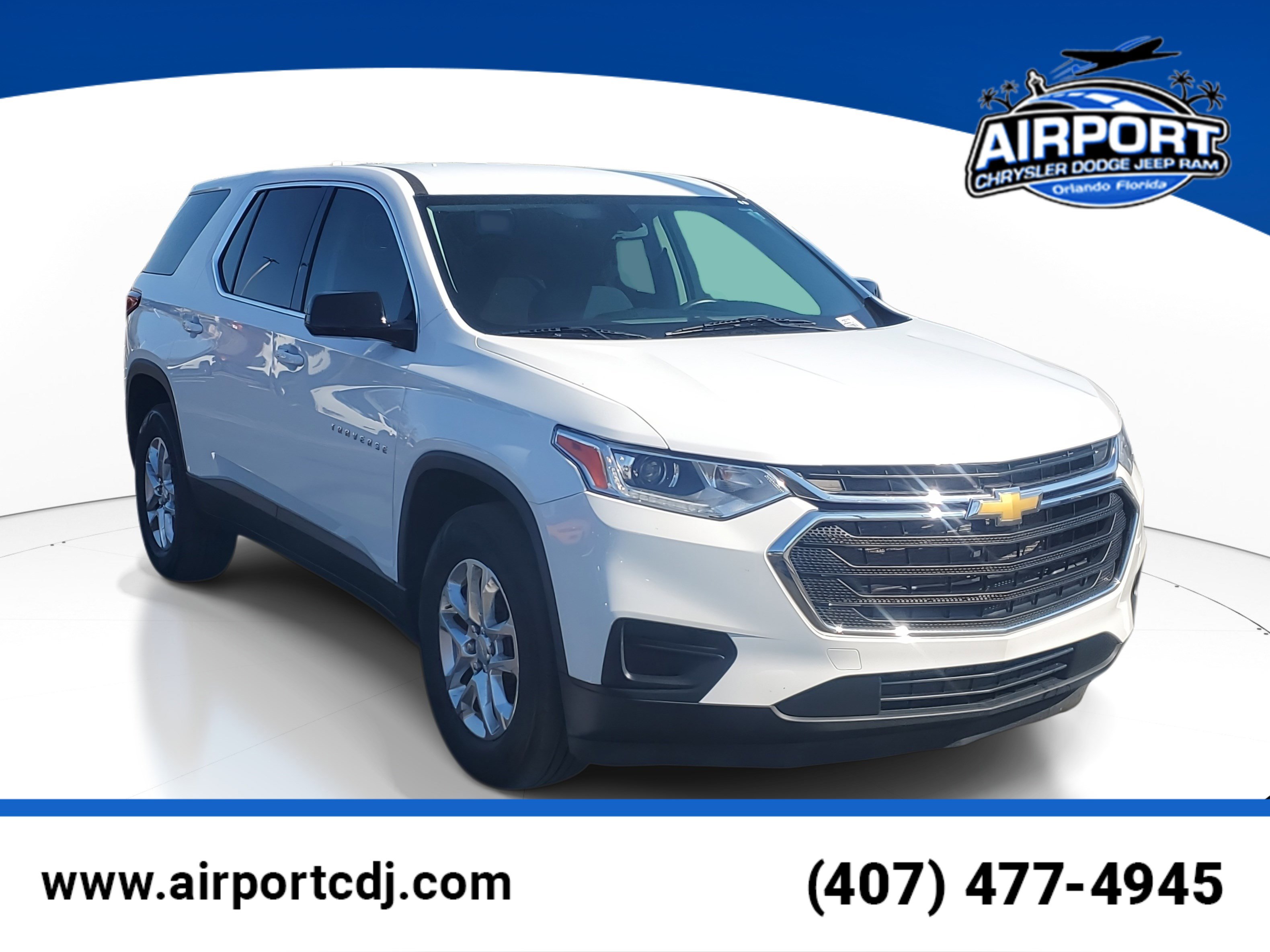 Used 2020 Chevrolet Traverse LS image 1