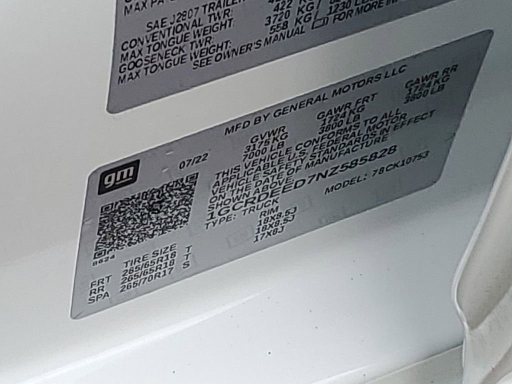 Certified 2022 Chevrolet Silverado 1500 RST w/ Convenience Package II image 39