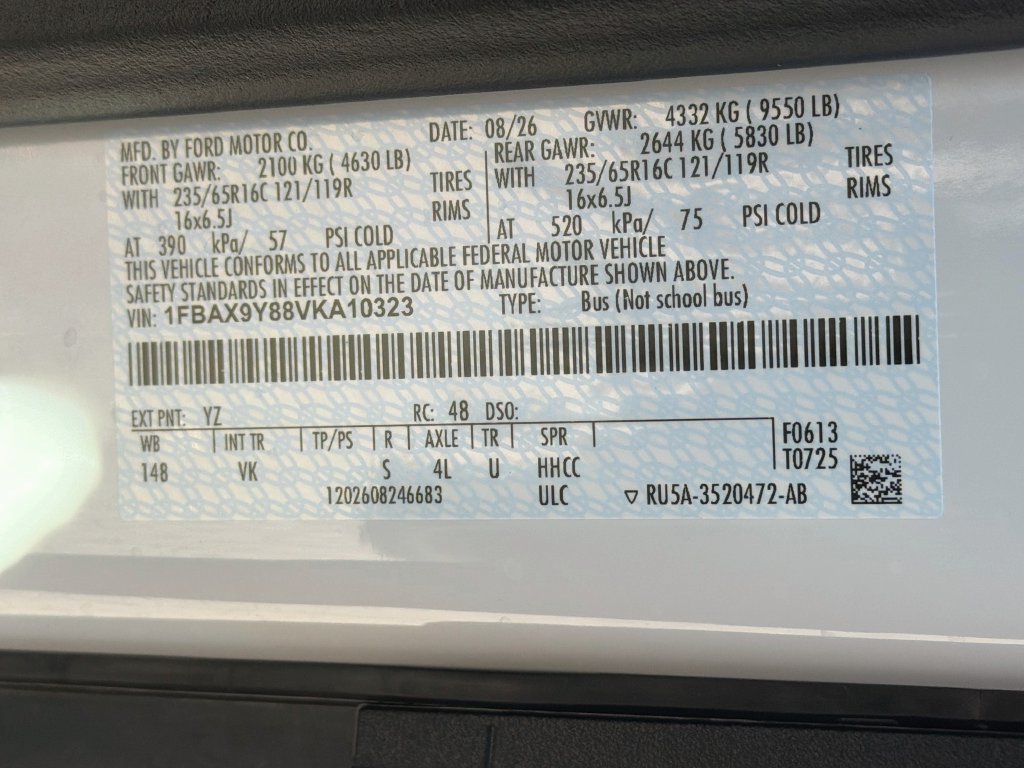 New 2027 Ford Transit 350 XL AWD/4WD image 31