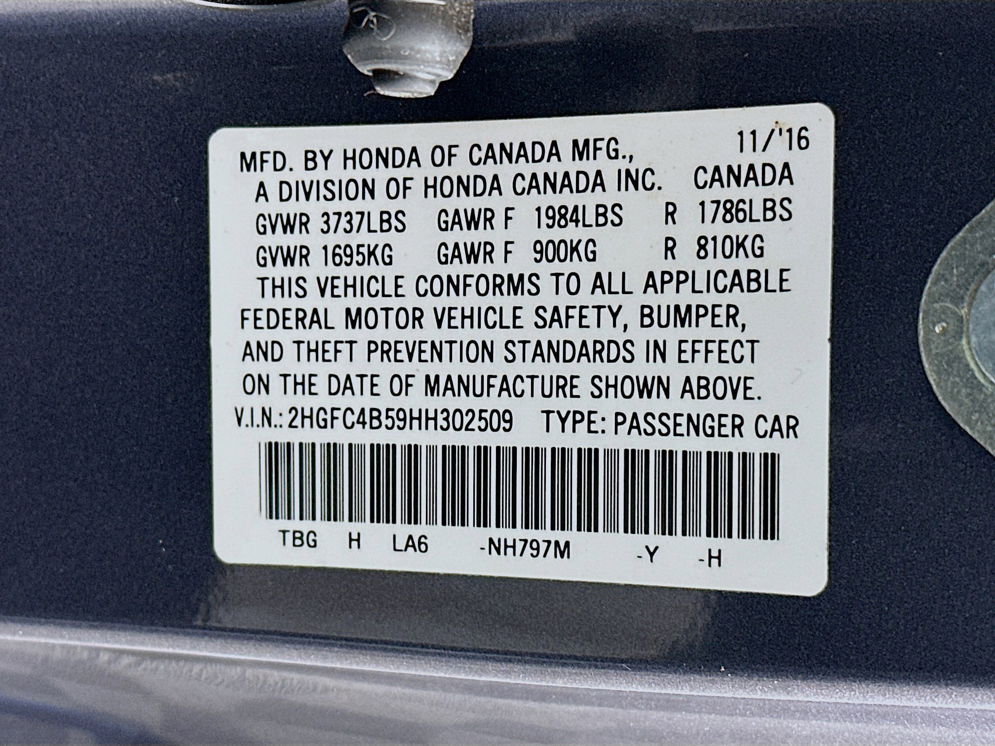 Used 2017 Honda Civic LX image 12