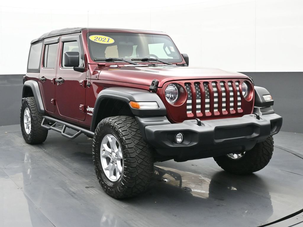 Used 2021 Jeep Wrangler Unlimited Sport AWD/4WD image 1