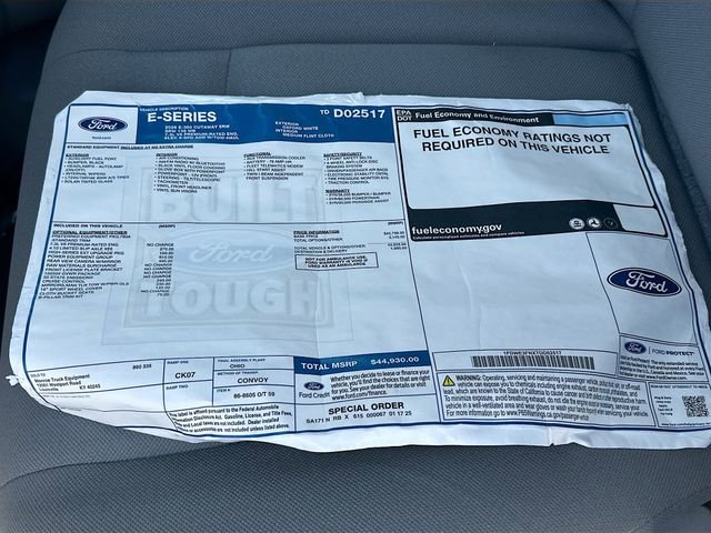 New 2026 Ford E-350 and Econoline 350 Super Duty w/ Power Equipment Group image 13