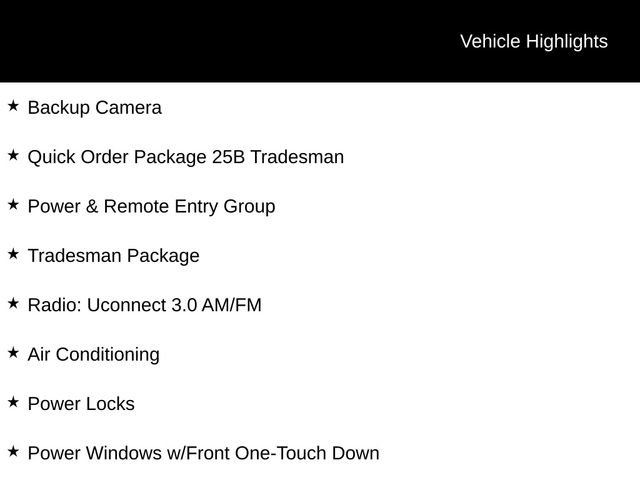Used 2015 RAM 1500 Tradesman w/ Power & Remote Entry Group
