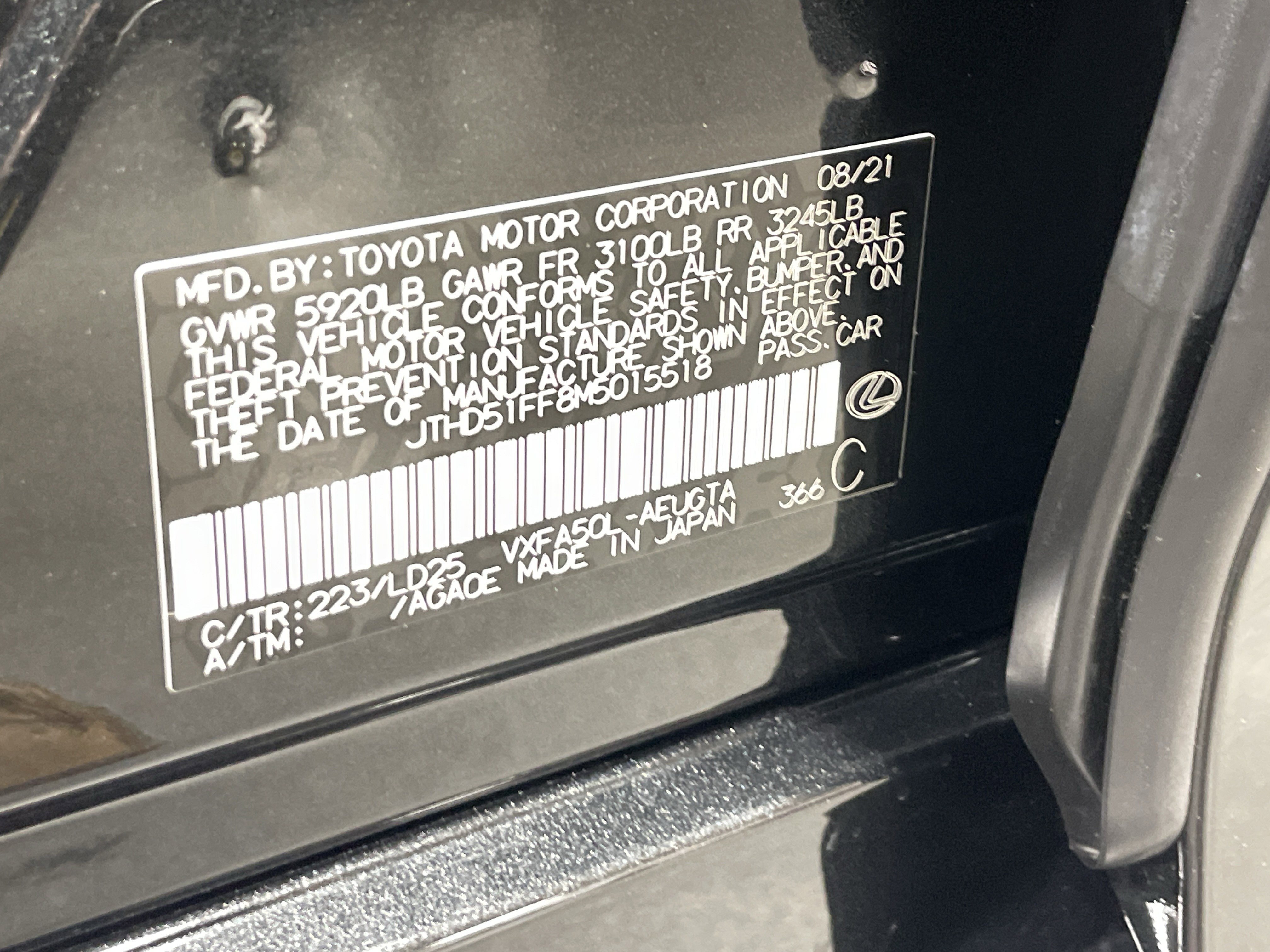 Used 2021 Lexus LS 500 image 36