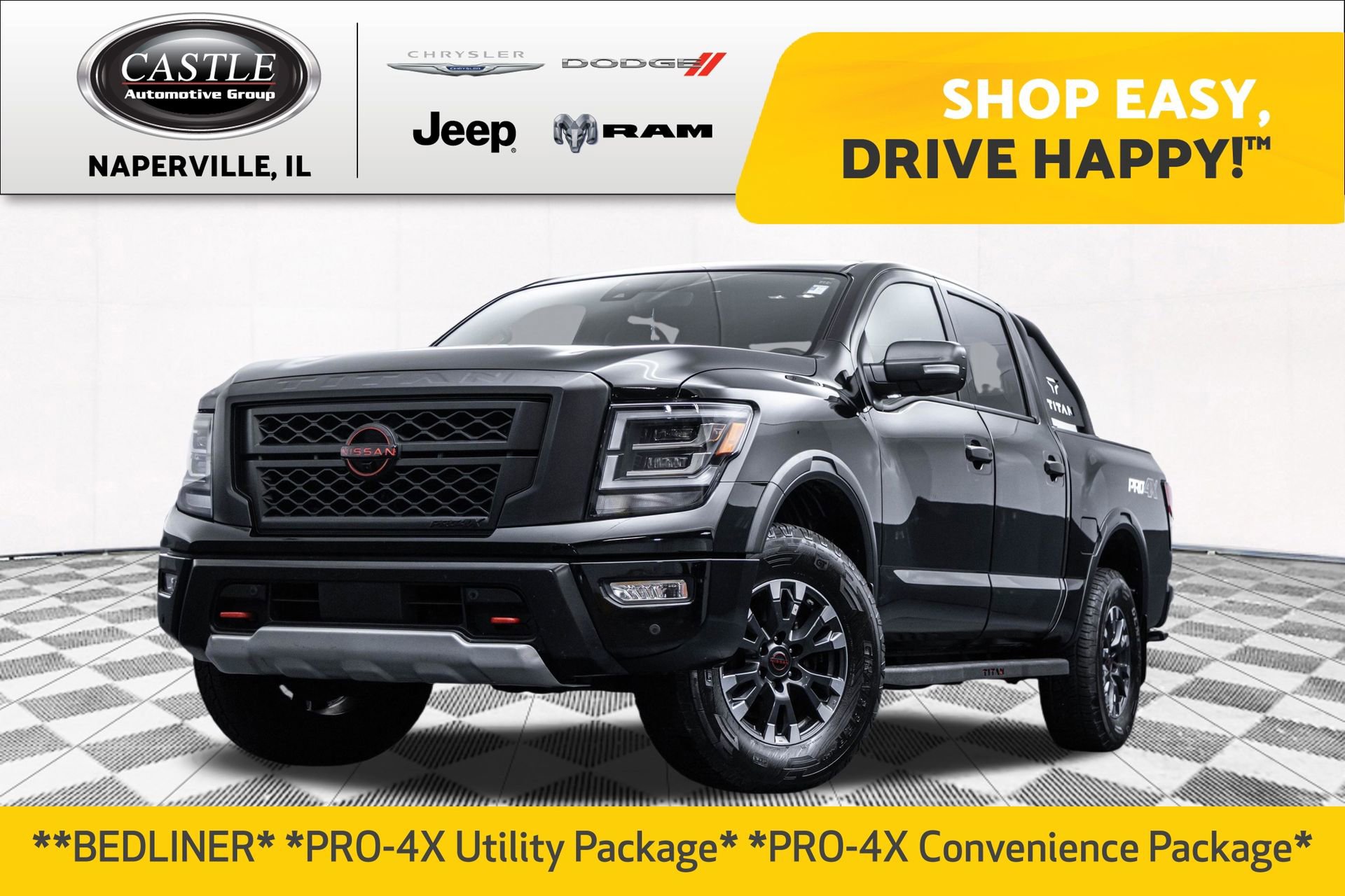 Used 2023 Nissan Titan PRO-4X w/ Pro-4x Convenience Package