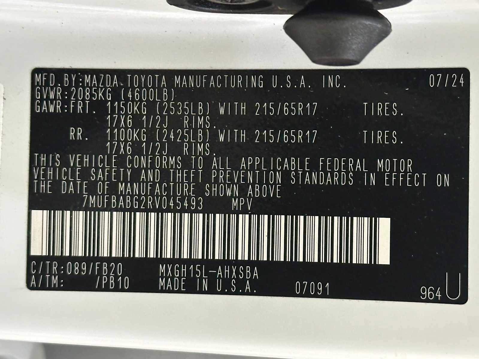 Used 2024 Toyota Corolla Cross AWD Hybrid image 35
