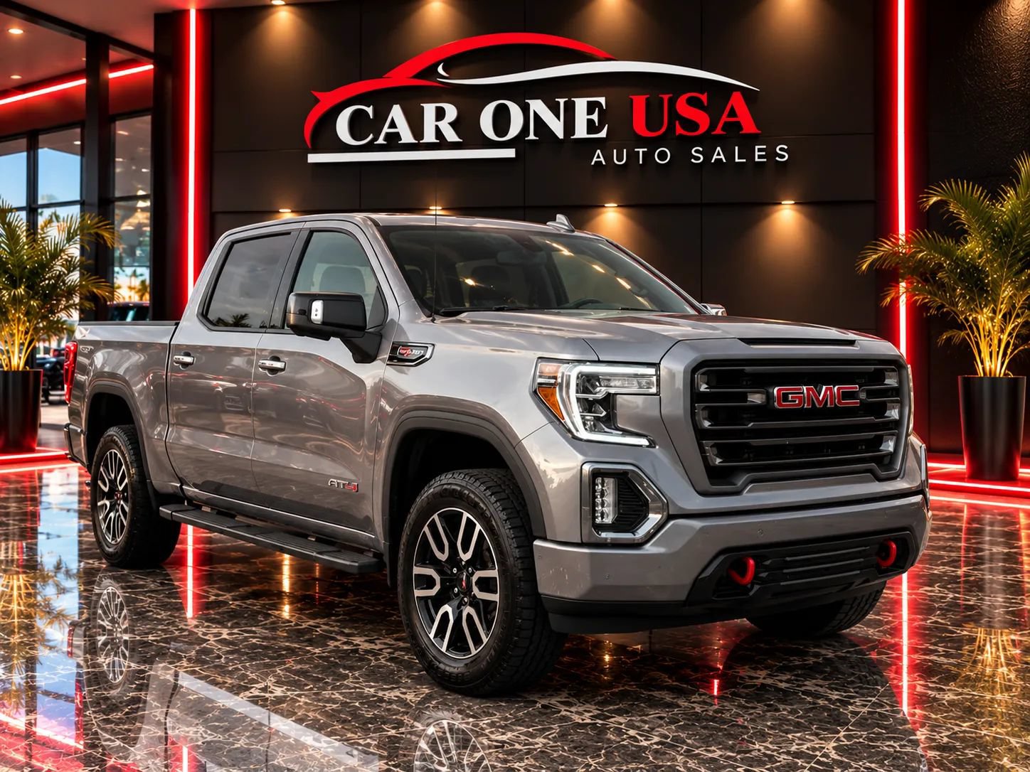 Used 2021 GMC Sierra 1500 AT4 AWD/4WD image 1