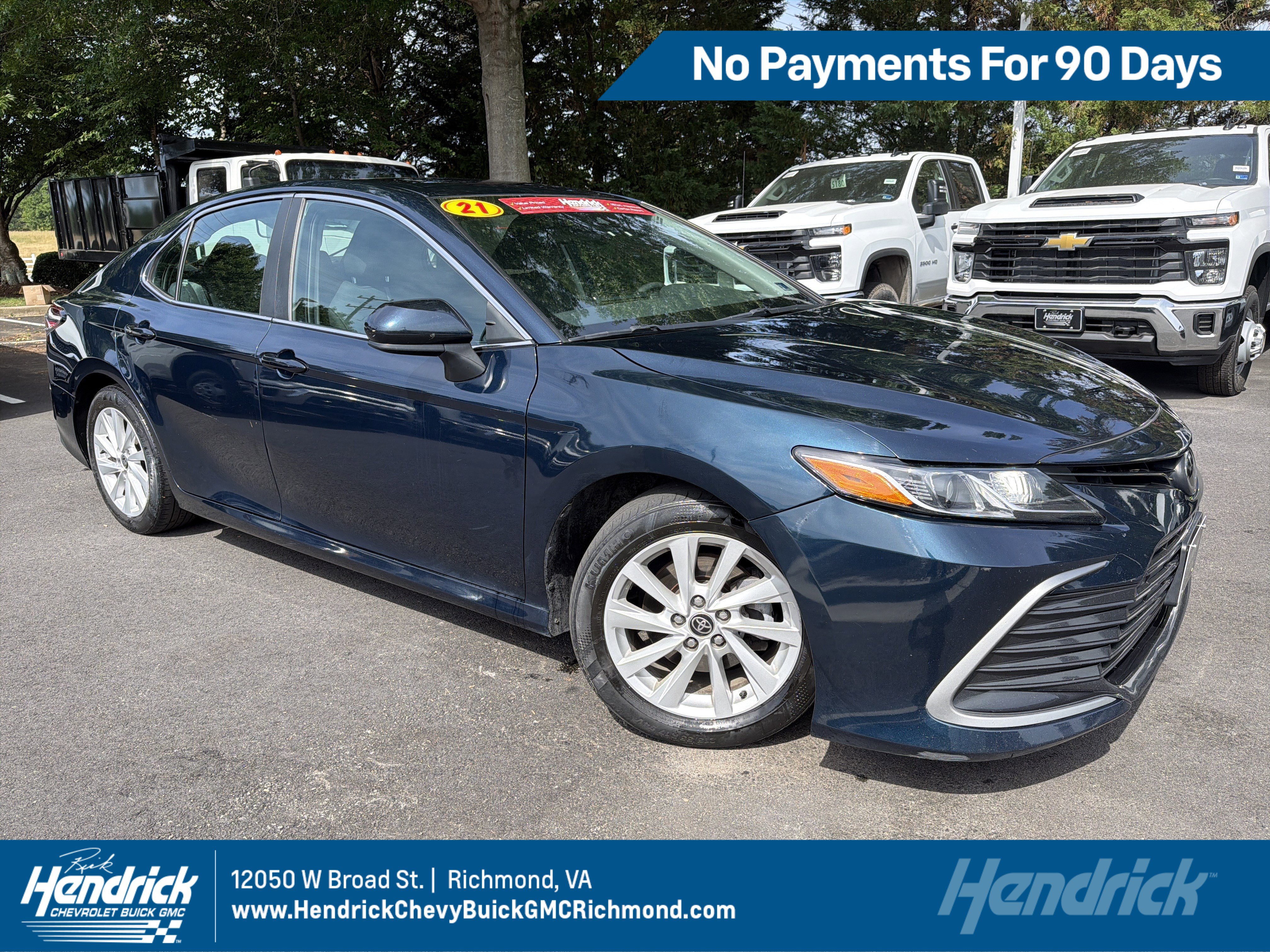 Used 2021 Toyota Camry LE FWD video 1