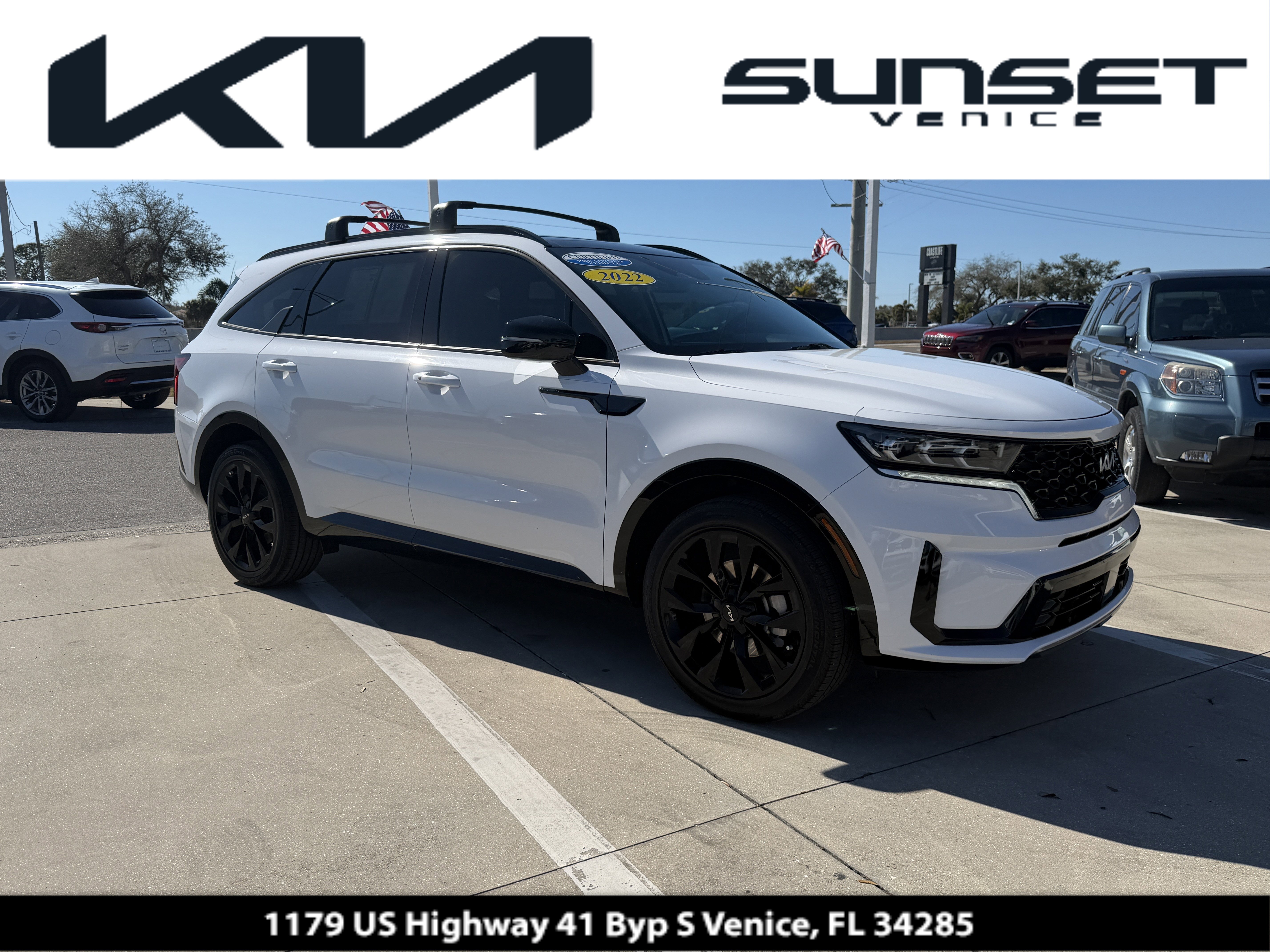 Certified 2022 Kia Sorento SX
