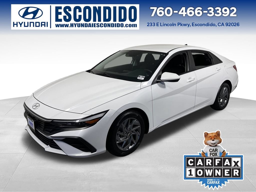 Certified 2024 Hyundai Elantra SEL