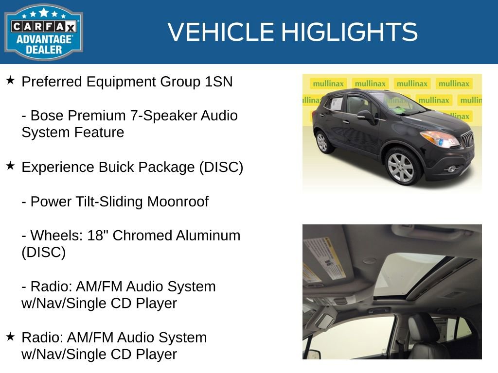 Used 2015 Buick Encore Premium w/ Experience Buick Package image 35