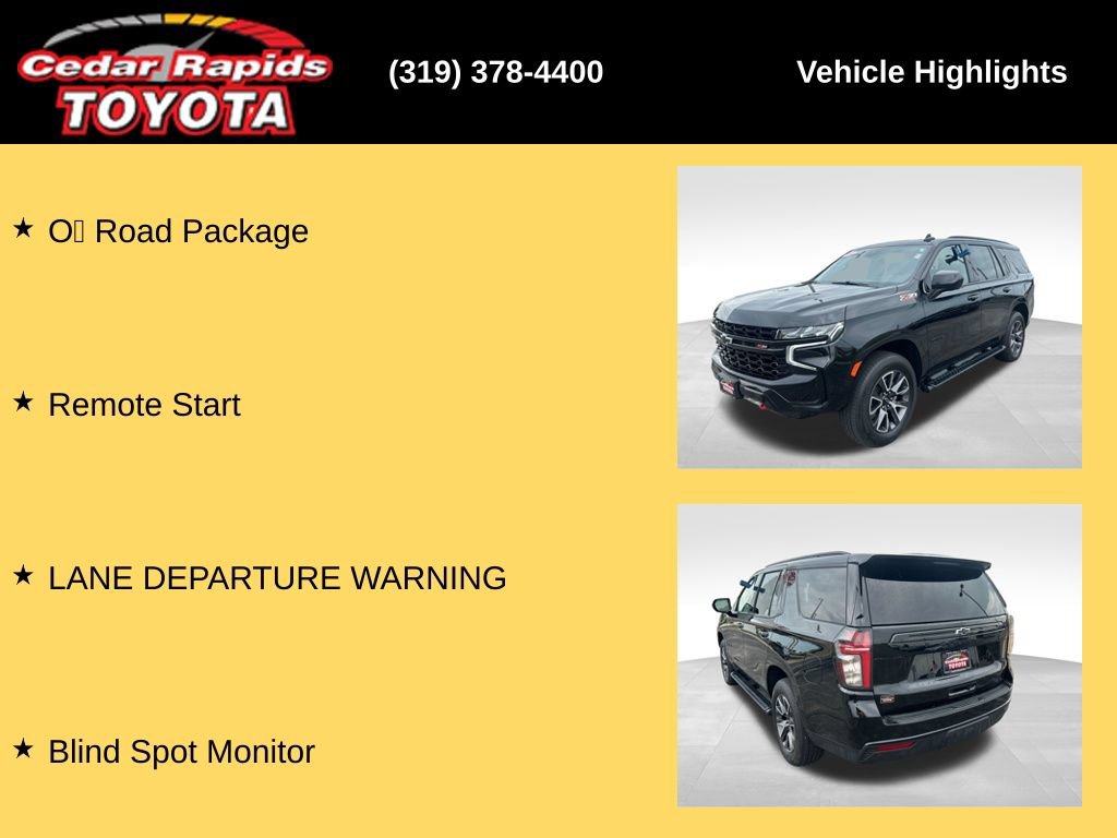 Used 2023 Chevrolet Tahoe Z71 AWD/4WD image 29