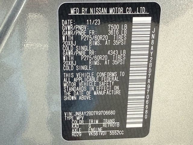 Used 2024 Nissan Armada SL image 43