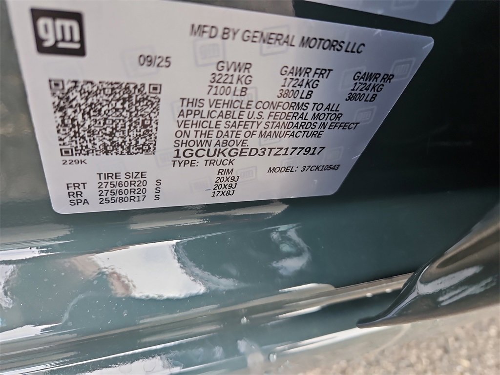 New 2026 Chevrolet Silverado 1500 LTZ w/ LTZ Premium Package image 7