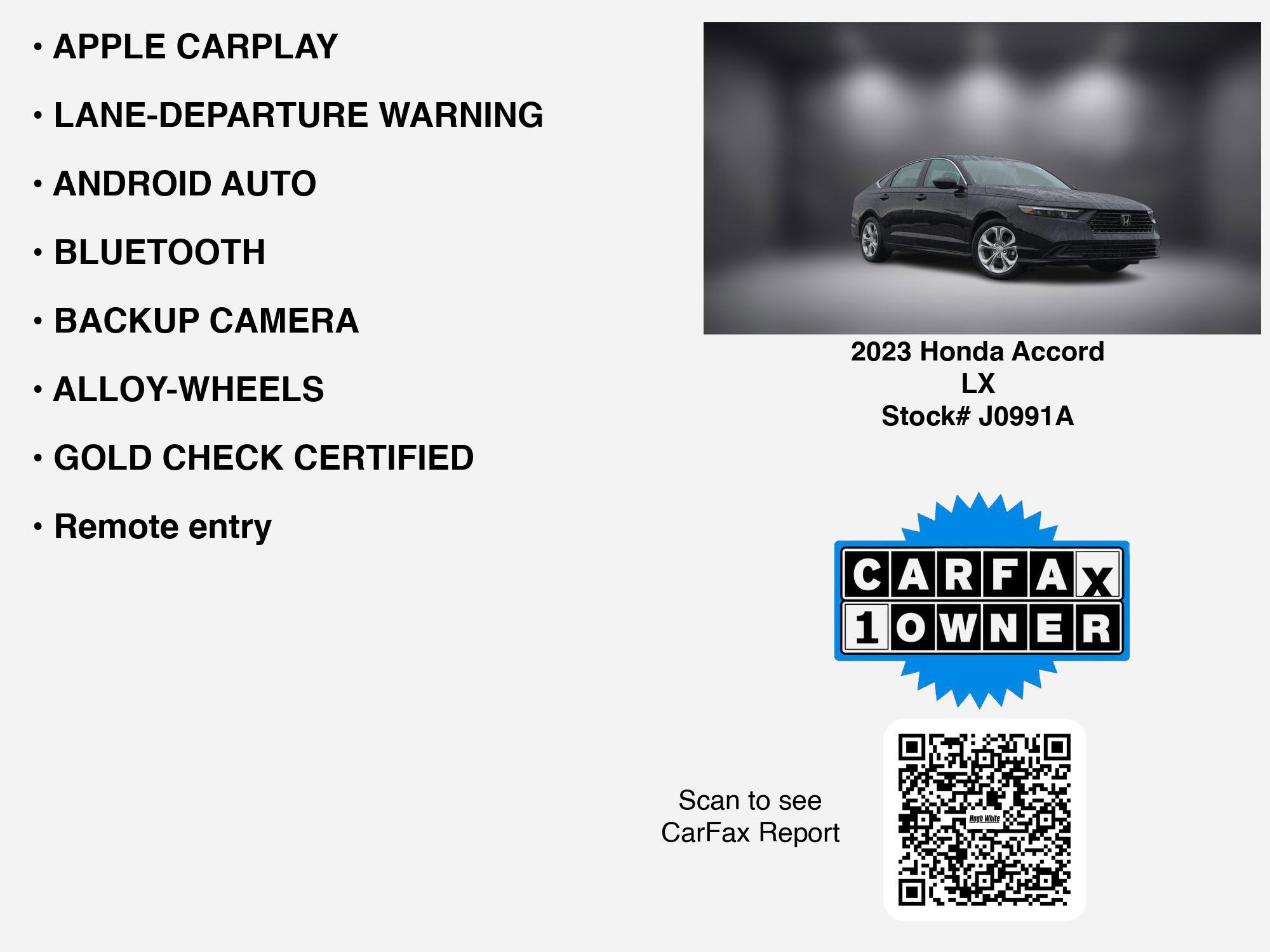 Used 2023 Honda Accord LX image 7