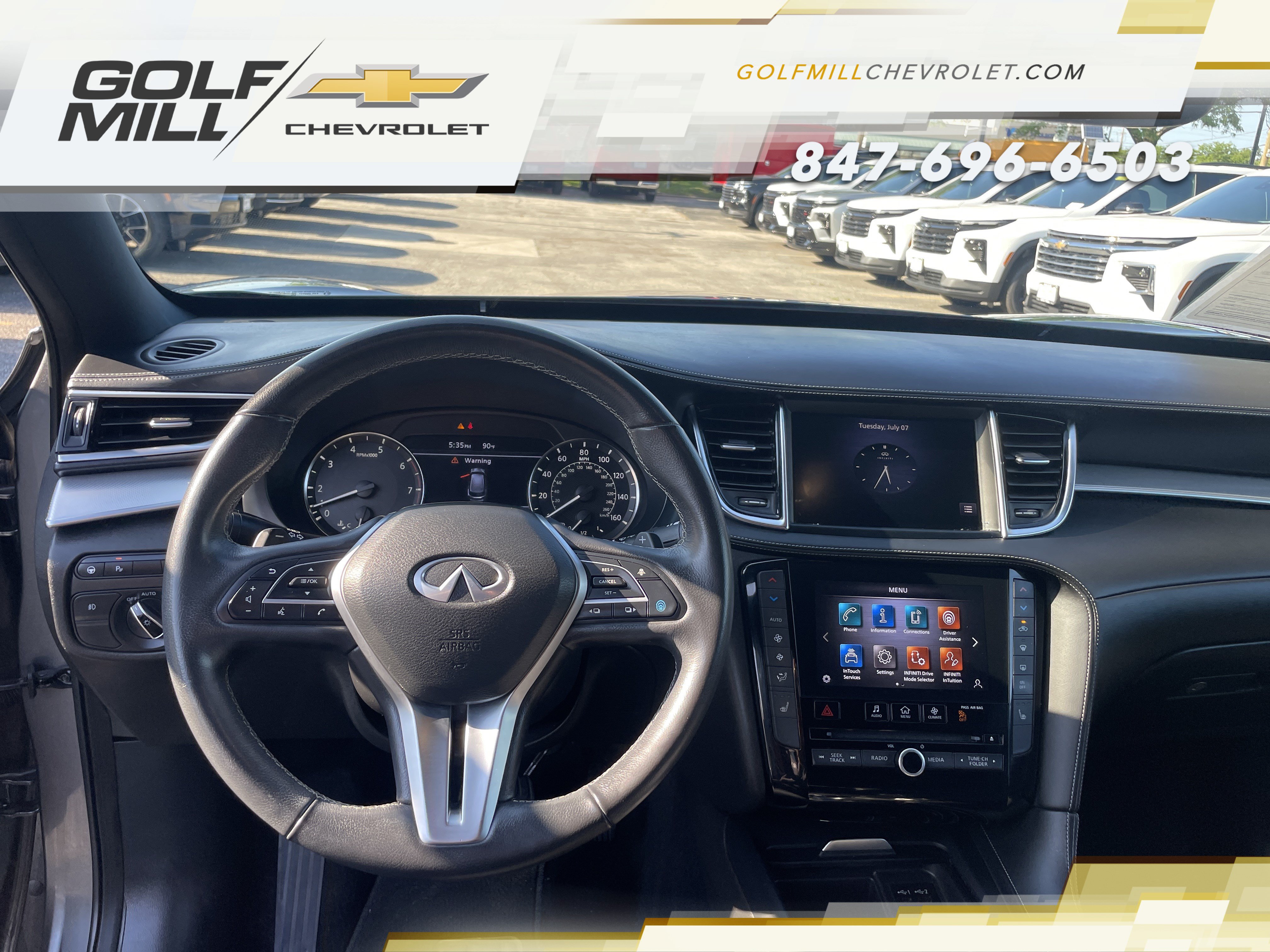 Used 2021 INFINITI QX50 Luxe w/ Appearance Package AWD/4WD image 17