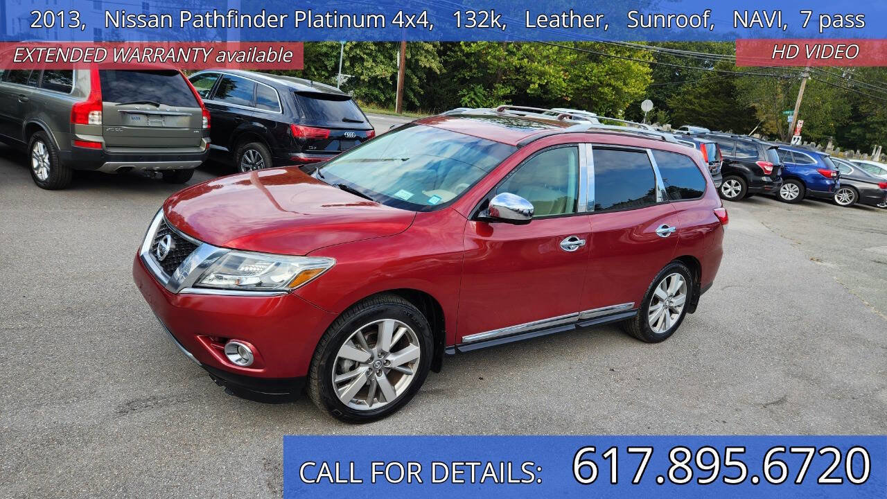 Used 2013 Nissan Pathfinder Platinum w/ Platinum Premium Pkg image 1