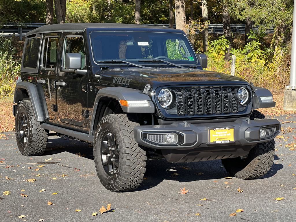 Certified 2024 Jeep Wrangler Willys