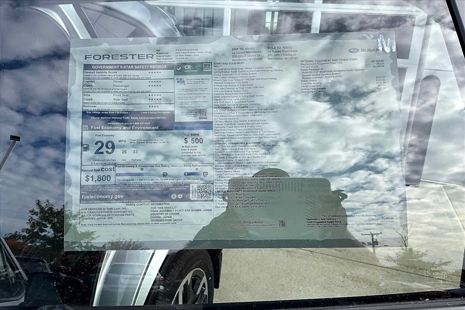 Used 2025 Subaru Forester Limited AWD/4WD image 18