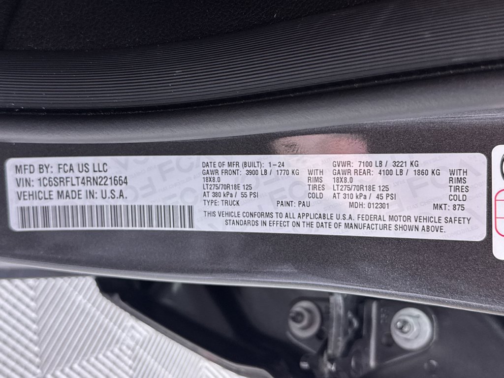 Used 2024 RAM 1500 Rebel AWD/4WD image 31