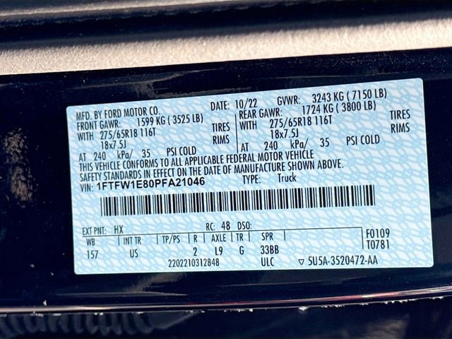 Certified 2023 Ford F150 XLT w/ Equipment Group 302A High image 35