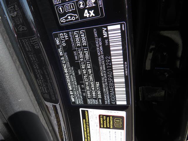 Certified 2023 Mercedes-Benz EQS 580 4MATIC SUV image 7