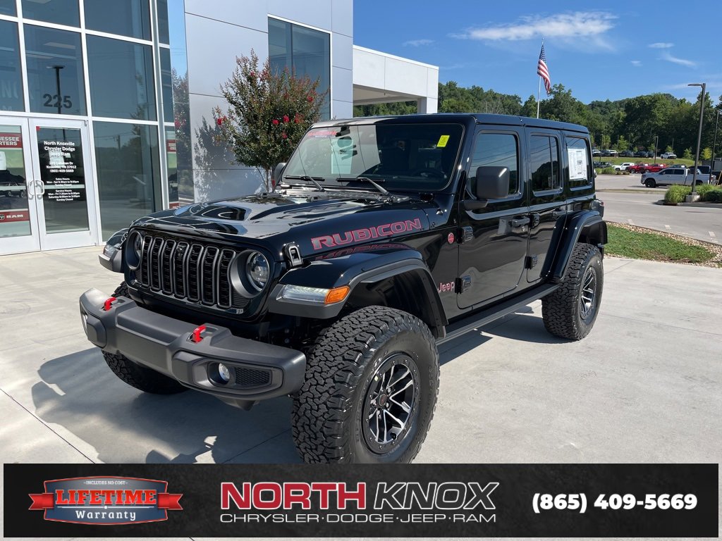 New 2025 Jeep Wrangler Unlimited Rubicon w/ XTREMEE 35" Tire Package