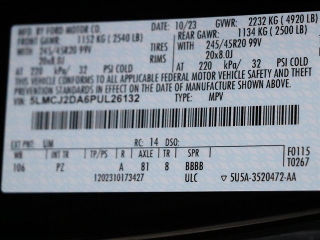 Used 2023 Lincoln Corsair Reserve w/ Jet Appearance Package image 31