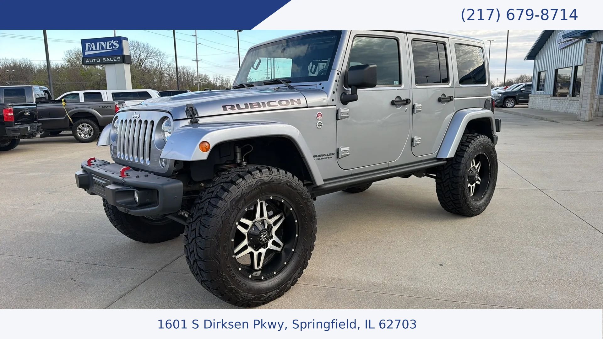 Used 2016 Jeep Wrangler Unlimited Rubicon image 1