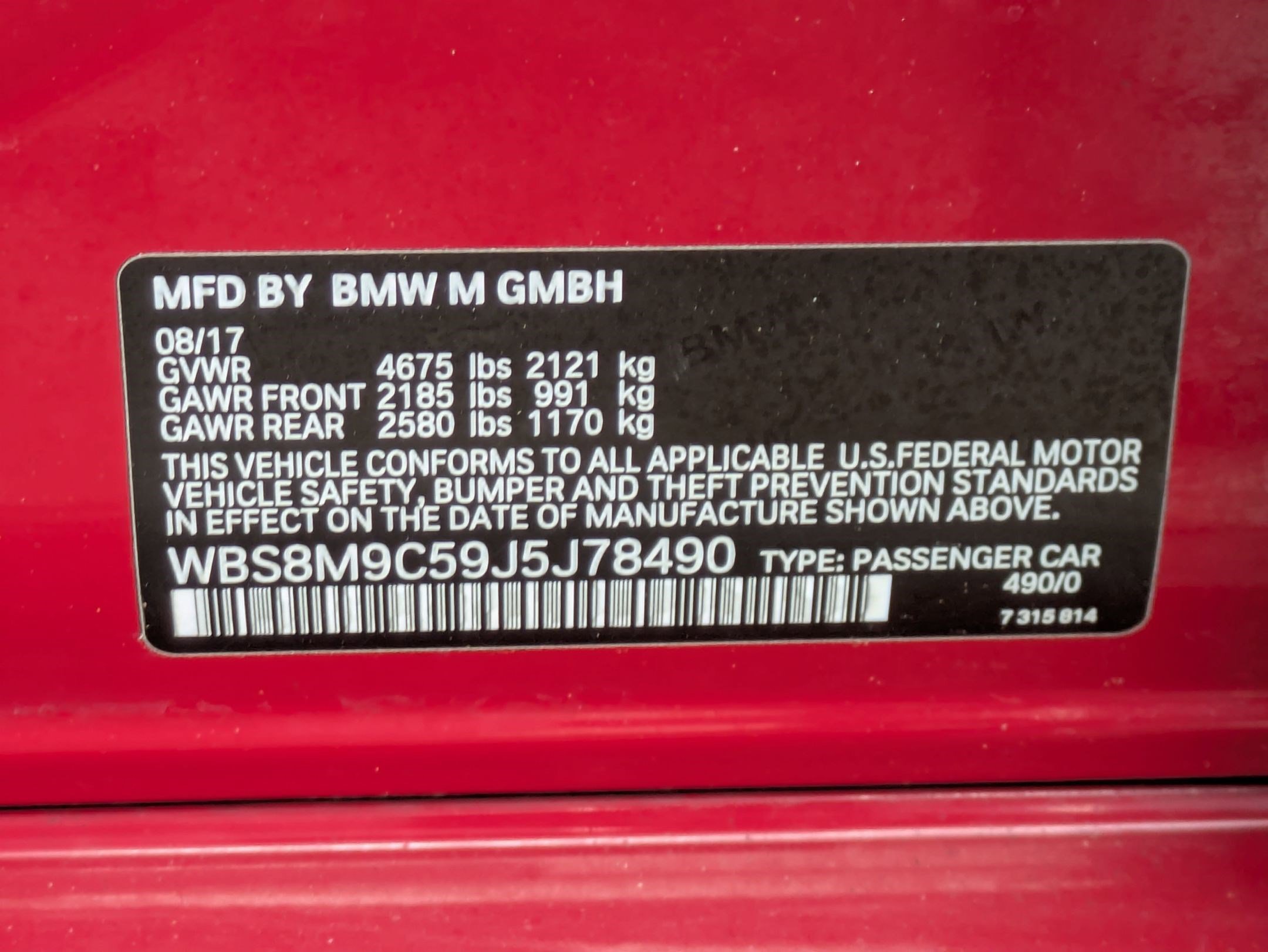 Used 2018 BMW M3 image 30