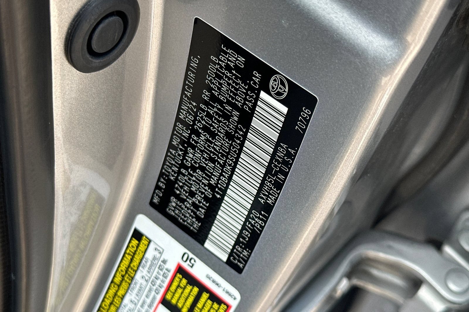 Certified 2025 Toyota Camry LE AWD/4WD image 37