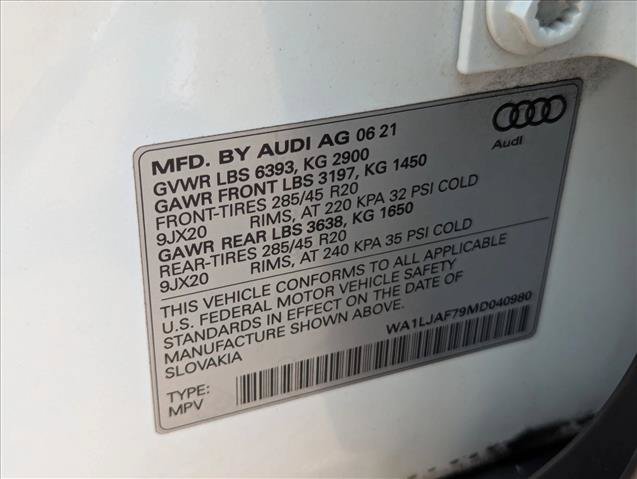Used 2021 Audi Q7 2.0T Premium Plus w/ Executive Package AWD/4WD image 25