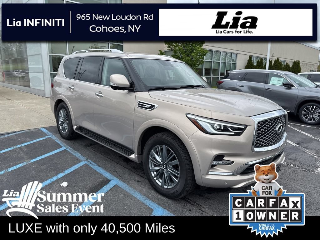Certified 2022 INFINITI QX80 Luxe w/ Cargo Package AWD/4WD image 1