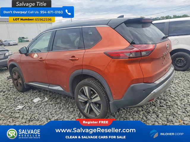 Used 2021 Nissan Rogue Platinum AWD/4WD image 3
