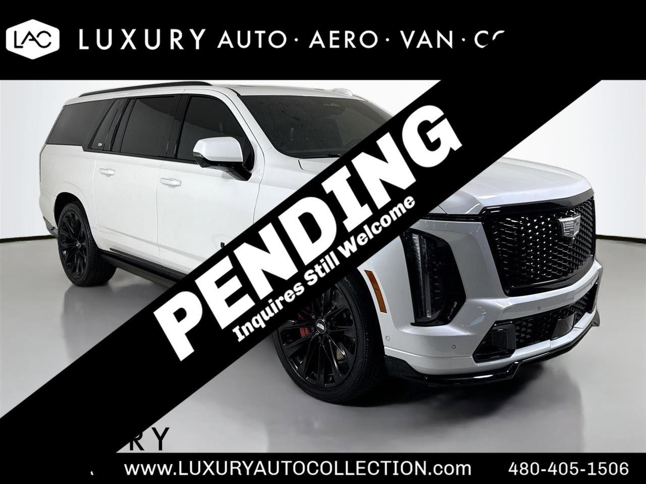 Used 2025 Cadillac Escalade ESV V w/ LPO, ONYX Package image 1