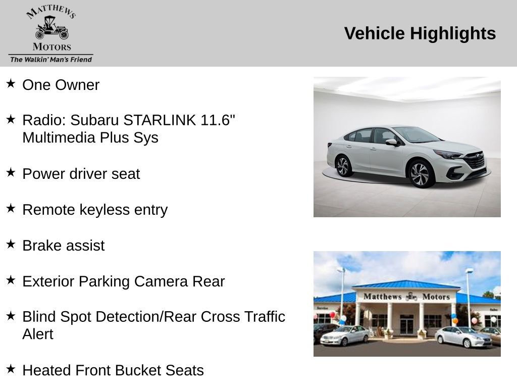 Used 2024 Subaru Legacy Premium image 14