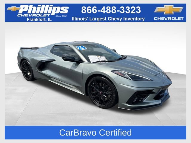 Certified 2024 Chevrolet Corvette Stingray Premium Conv w/ Z51 Performance Package RWD image 1