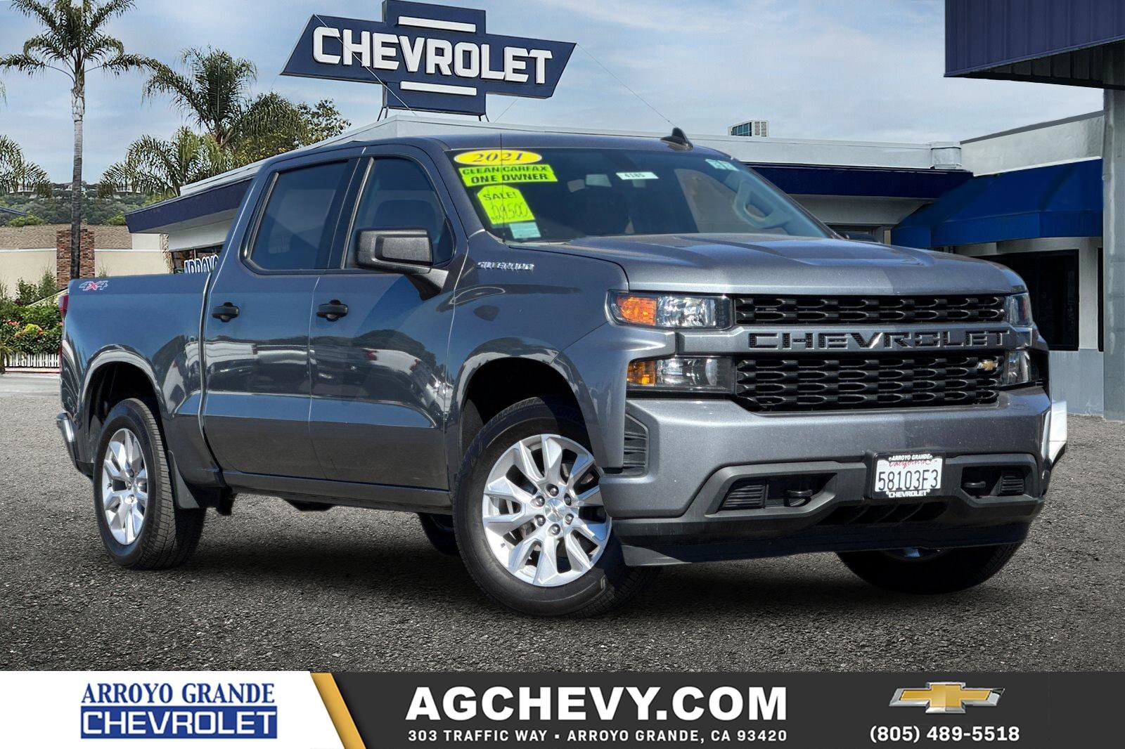 Used 2021 Chevrolet Silverado 1500 Custom
