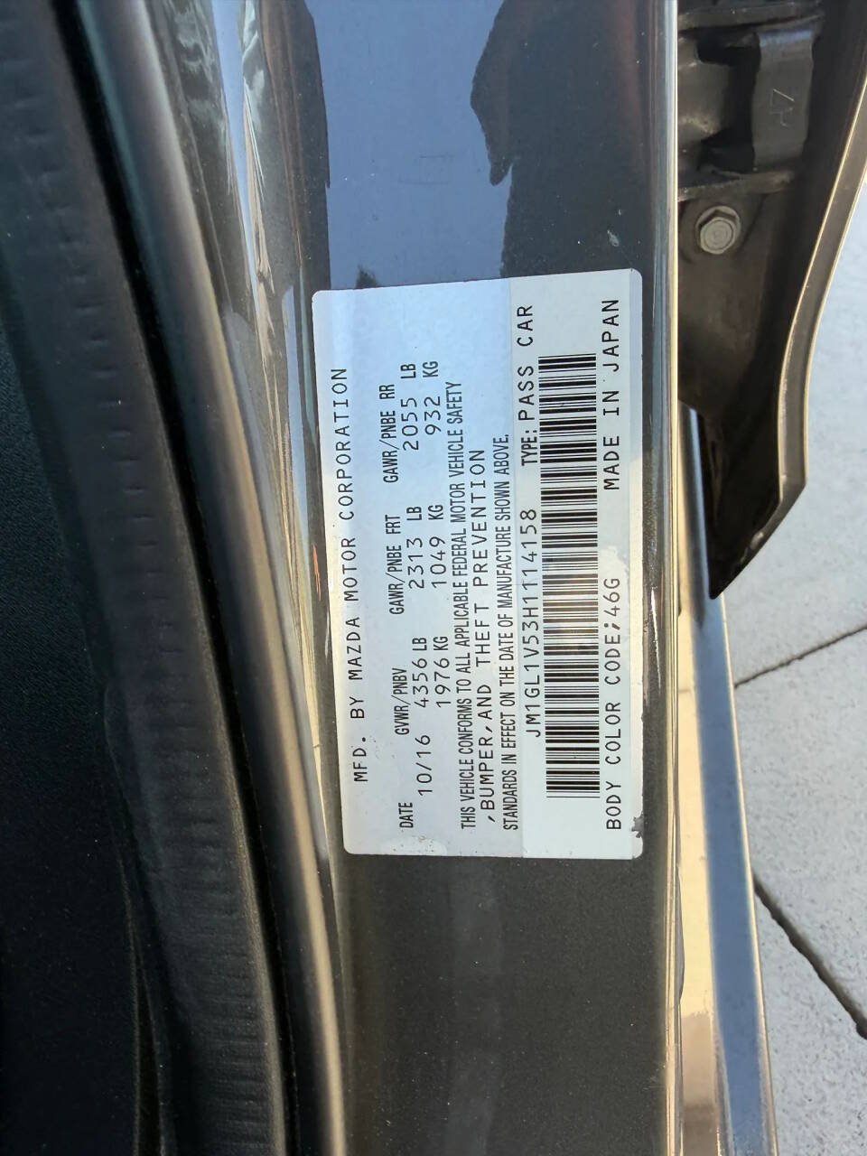 Used 2017 MAZDA MAZDA6 Touring FWD image 30