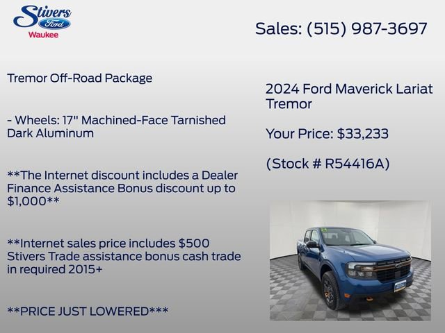 Certified 2024 Ford Maverick Tremor w/ Tremor Off-Road Package image 20