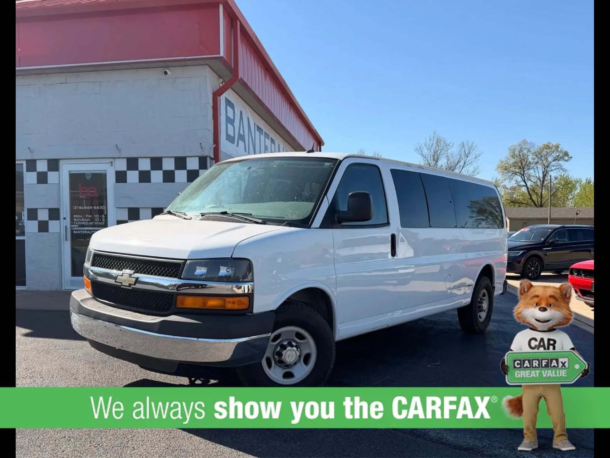 Used 2014 Chevrolet Express 3500 LT w/ LT Preferred Equipment Group image 1