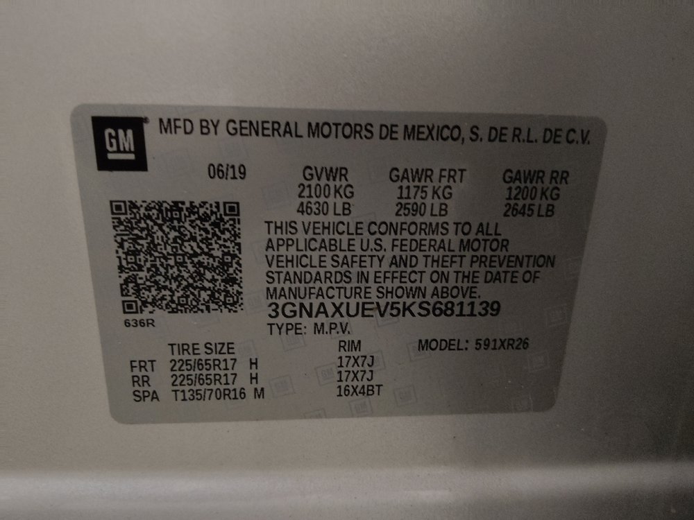 Used 2019 Chevrolet Equinox LT AWD/4WD image 33