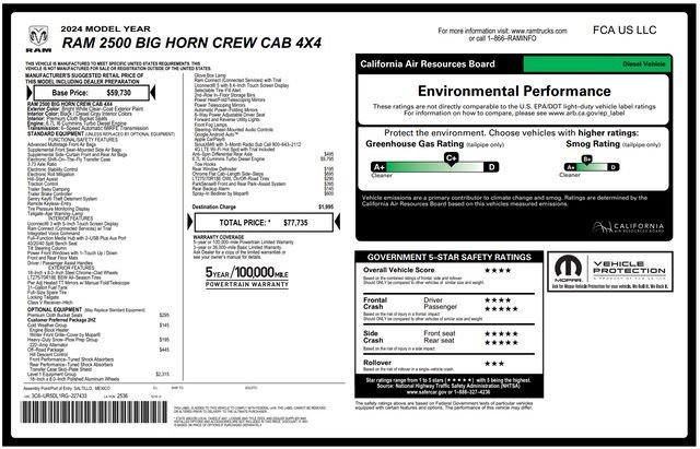 Used 2024 RAM 2500 Big Horn w/ Off Road Package image 52
