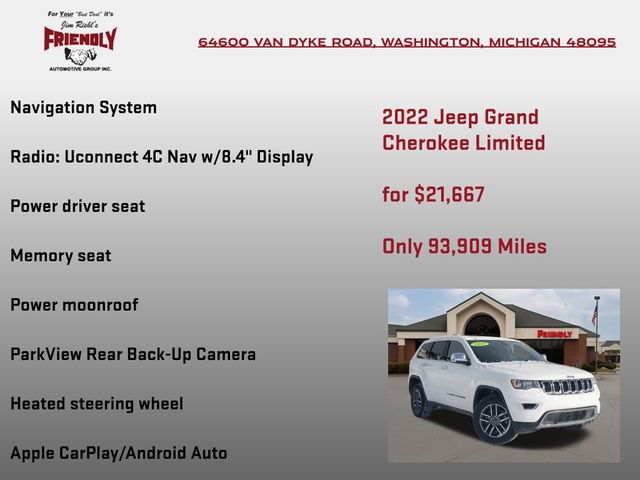 Used 2022 Jeep Grand Cherokee Limited image 5