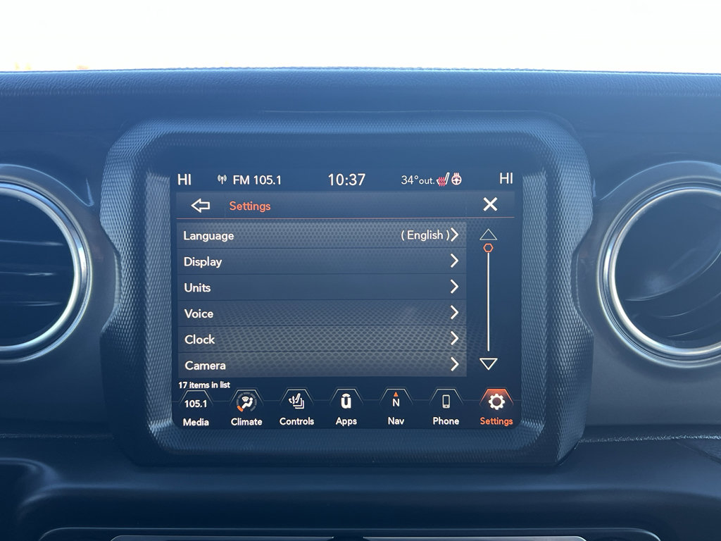 Used 2021 Jeep Wrangler Unlimited Sahara w/ Uconnect 4C Nav & Sound Group image 31