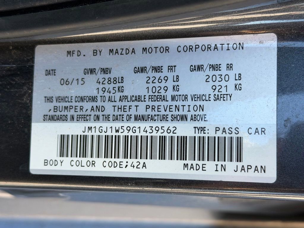 Used 2016 MAZDA MAZDA6 Grand Touring image 26