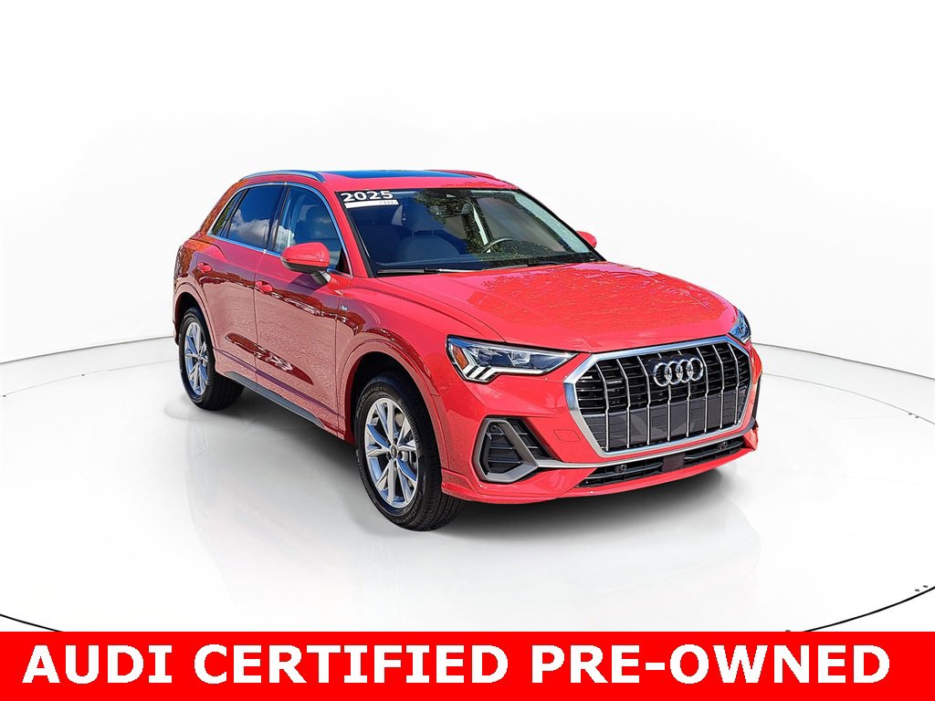 Certified 2025 Audi Q3 2.0T Premium w/ Convenience Package