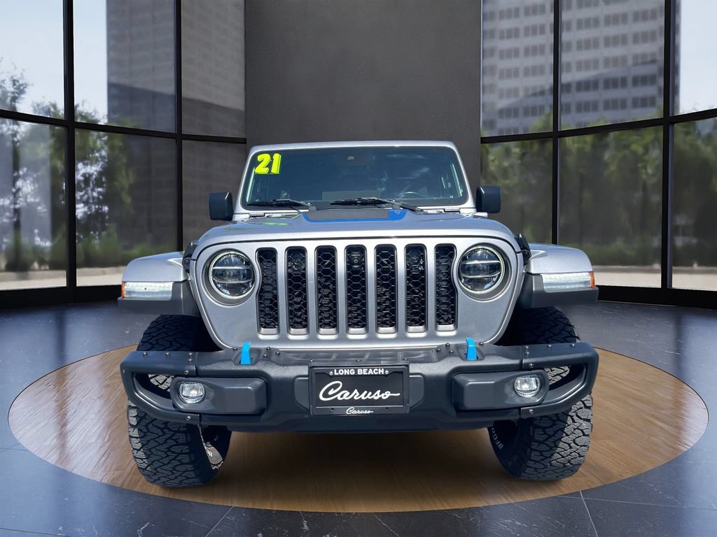 Used 2021 Jeep Wrangler Unlimited Rubicon 4xe w/ Steel Bumper Group AWD/4WD image 8