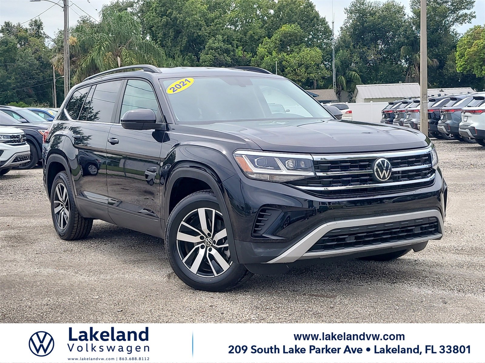Used 2021 Volkswagen Atlas SE